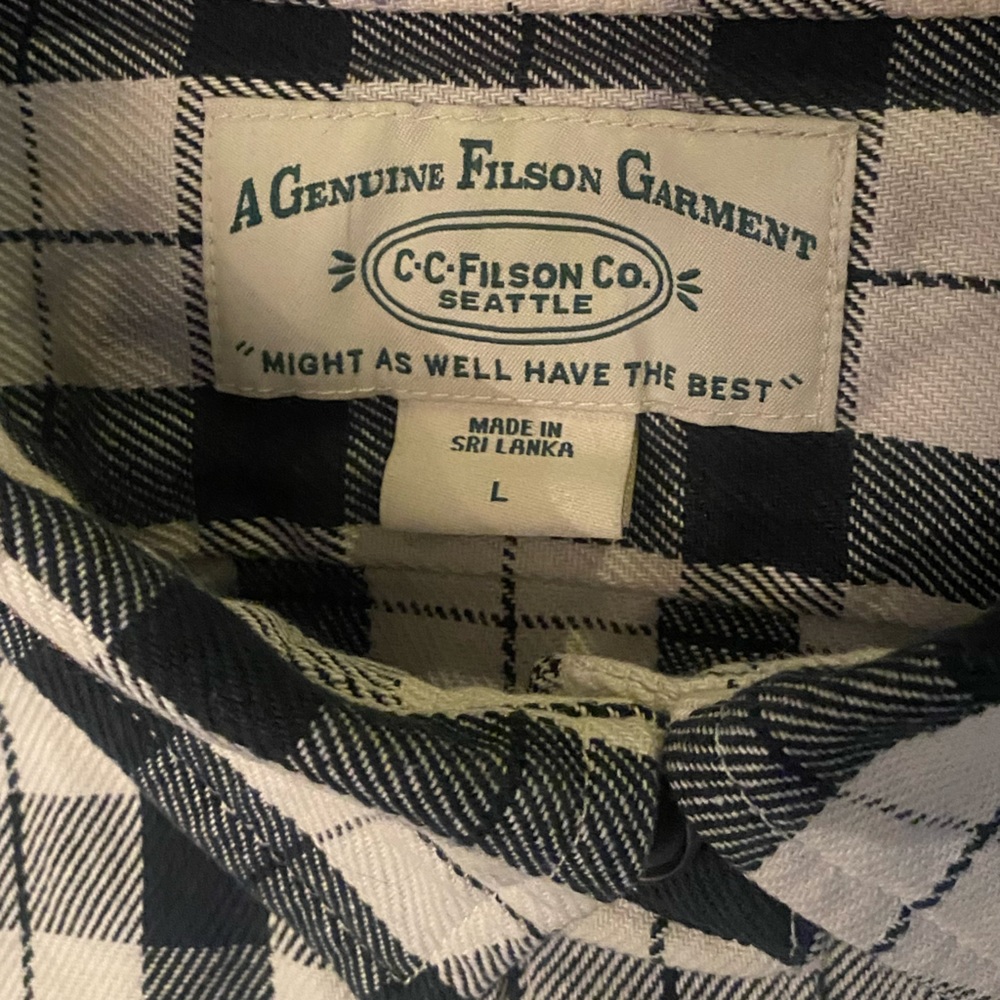 Filson shirt